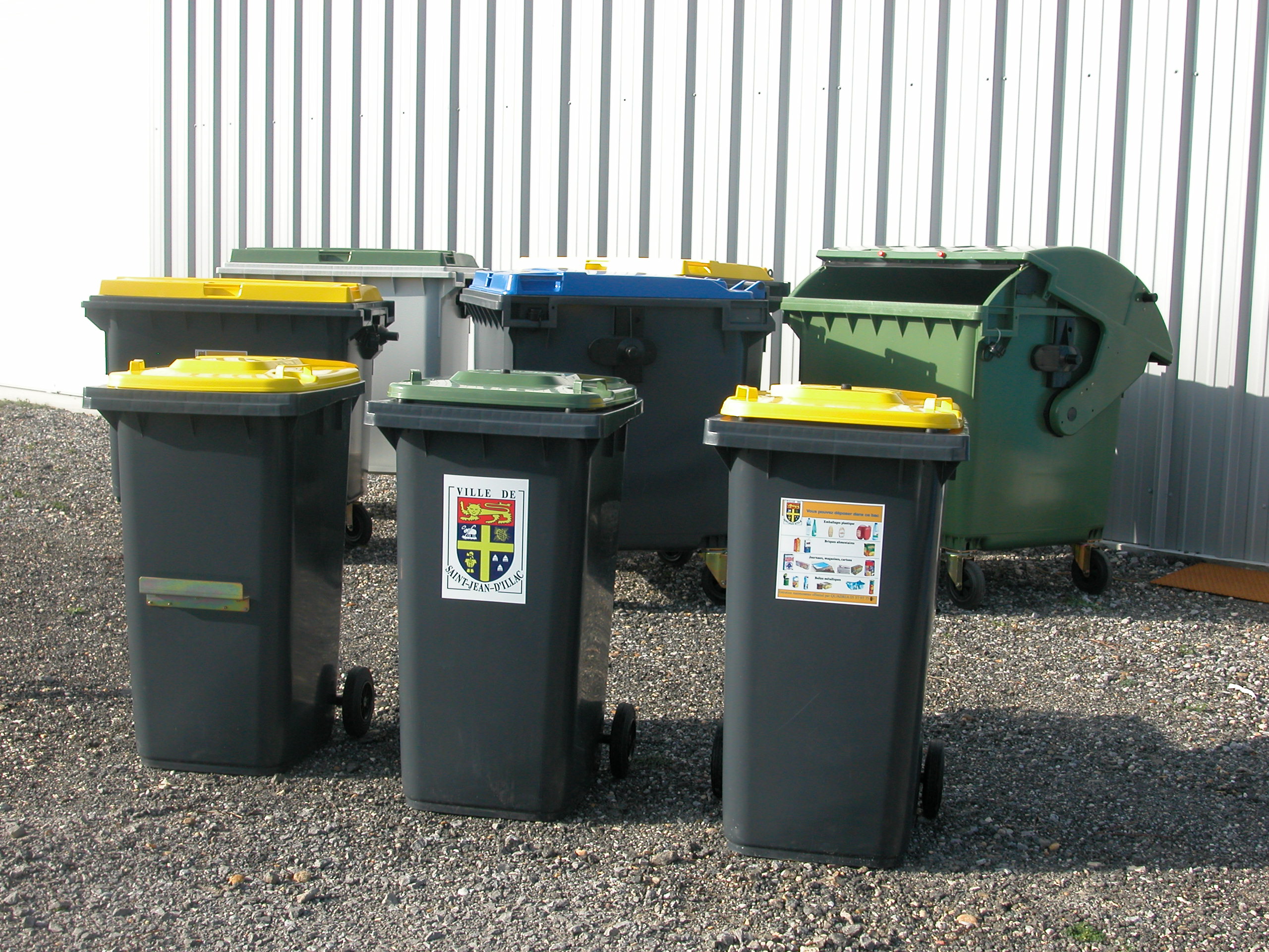 Sacs-poubelle pour poubelles de gros volumes, 1000 litres